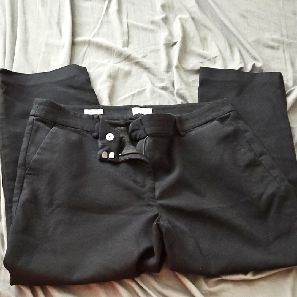 Size 14 LOFT‎ Women's Black Straight Leg Jeans